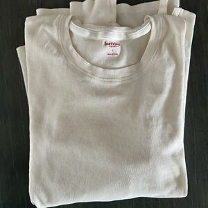 WOMENS LARGE BURTS BEES BABY FAM JAMS TOP